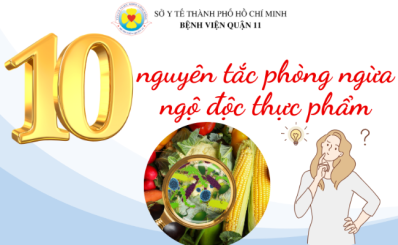 (HCDC) - 10 nguyên tắc phòng ngừa ngộ độc thực phẩm